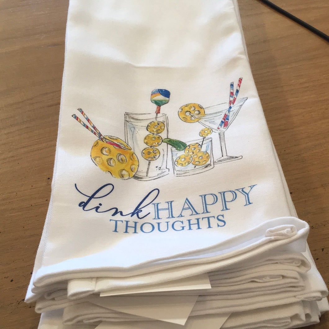 Dink Happy Thoughts Towel
