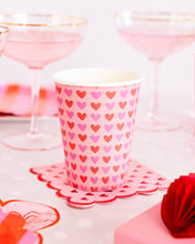 Load image into Gallery viewer, My Mind’s Eye - VAL1138 - Scalloped Hearts Cocktail Napkin