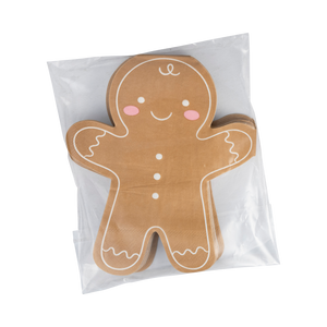 My Mind’s Eye - PLNP677 - Shaped Ginger Man Guest Towel Napkin