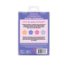 Load image into Gallery viewer, NPW - Disco Cowboy Drink Markers - 4 Pack