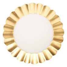 Load image into Gallery viewer, Sophistiplate - Dinner Plate Gold &amp; White/8 pkg