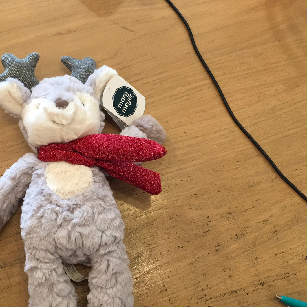 Reindeer Plush and Snowman- Mary Meyer