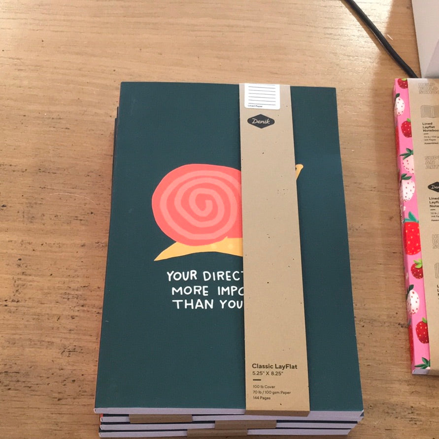Snail denik notebook