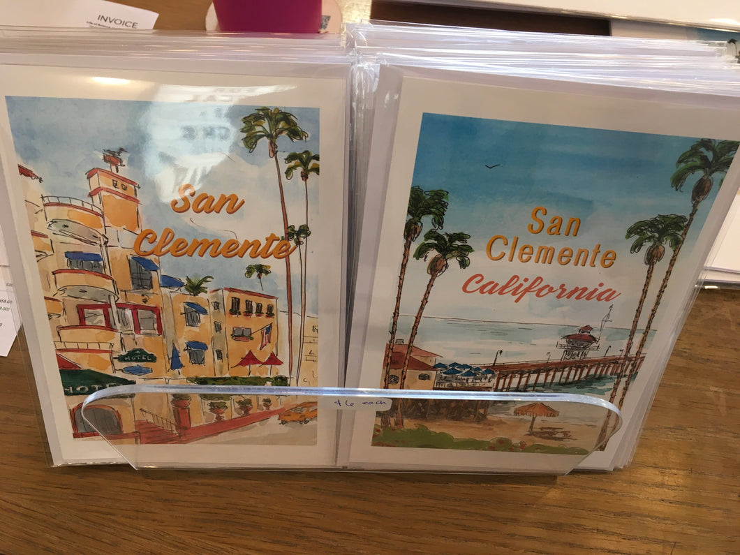 San Clemente card