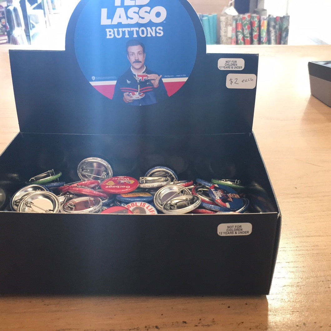 Ted Lasso buttons