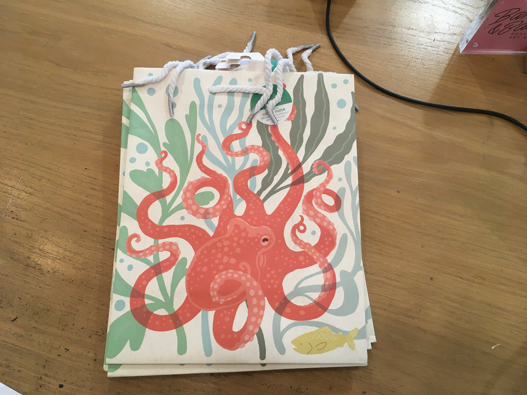 Design octopus gift bag
