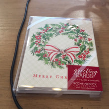 Load image into Gallery viewer, Rosannebeck greeting cards wreath