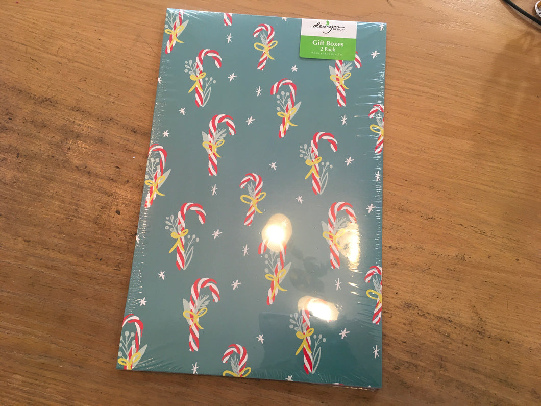 Design candy cane gift box