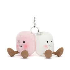 Jellycat Marshmallow Key Chain