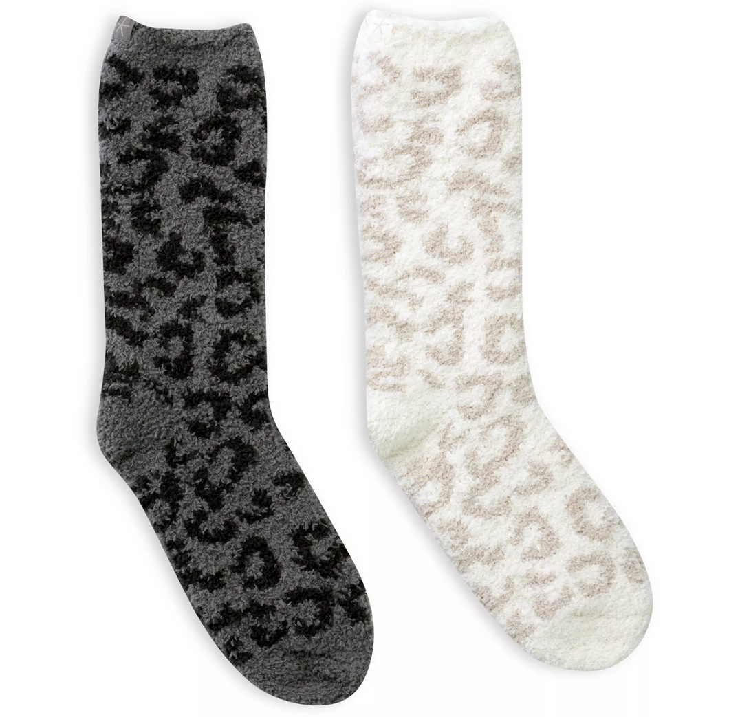 Barefoot Dreams CozyChic Women's Barefoot in the Wild socks
