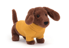 Load image into Gallery viewer, Jellycat Sweater Sausage Dog