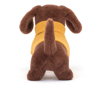 Load image into Gallery viewer, Jellycat Sweater Sausage Dog