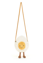 Load image into Gallery viewer, Jellycat Amuseable Happy Boiled Egg Bag