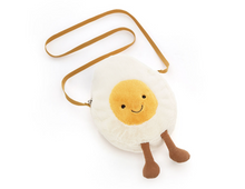 Load image into Gallery viewer, Jellycat Amuseable Happy Boiled Egg Bag