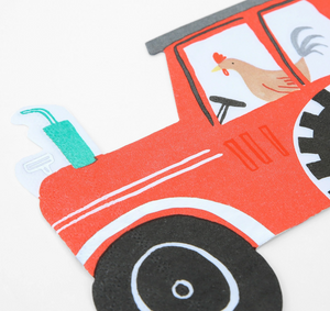Meri Meri Farm Tractor Napkin