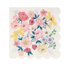 Load image into Gallery viewer, Meri Meri Floral English Garden Napkins