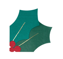 Load image into Gallery viewer, Meri Meri Holly Leaf Napkin