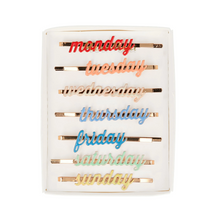 Load image into Gallery viewer, Meri Meri Day of the Week Hair Slides