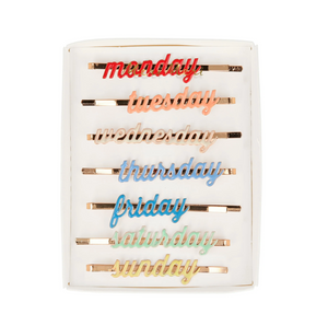 Meri Meri Day of the Week Hair Slides