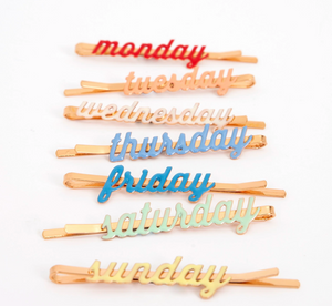 Meri Meri Day of the Week Hair Slides
