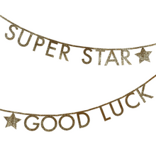 Load image into Gallery viewer, Meri Meri Gold Glitter Letter Garland Make Your Own