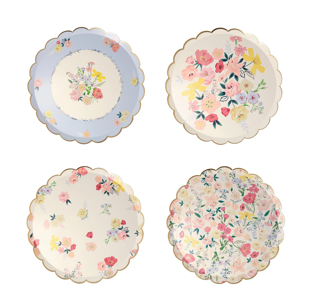 Meri Meri English Garden Side Plates