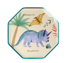 Load image into Gallery viewer, Meri Meri Dinosaur Kingdom Side Plates