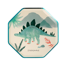 Load image into Gallery viewer, Meri Meri Dinosaur Kingdom Side Plates