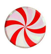 Load image into Gallery viewer, Meri Meri Peppermint Swirl Plate