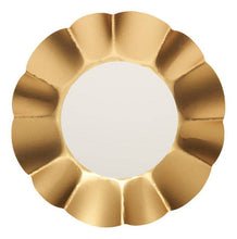 Load image into Gallery viewer, Sophistiplate - Appetizer/Dessert Bowl Gold &amp; White/8 pkg