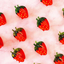 Load image into Gallery viewer, Jenny Lemons - Strawberry Mini Hair Claw Clip