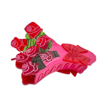 Load image into Gallery viewer, Jenny Lemons - Large Gummy Rose Bouquet Hair Claw Clip