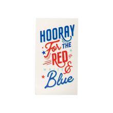 Load image into Gallery viewer, My Mind’s Eye - LAD1038 - Hooray For The Red White Blue Paper Dinner Napkin