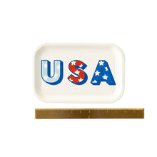 Load image into Gallery viewer, My Mind’s Eye - PLTS365G-MME - USA Shaped Paper Plate