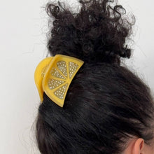 Load image into Gallery viewer, Jenny Lemons - Midi Lemon Slice Hair Claw Clip