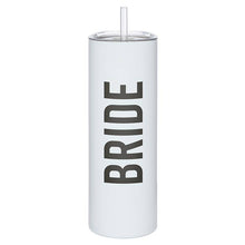 Load image into Gallery viewer, Santa Barbara Design Studio by Creative Brands - Matte Skinny Tumbler - Bride