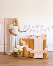 Load image into Gallery viewer, My Mind’s Eye - Pink Tissue Fan Bunting Banner