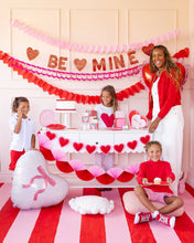 Load image into Gallery viewer, Conversation Heart Shaped Plate Set