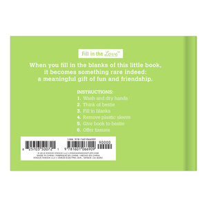 Knock Knock - Why You're My Bestie Fill in the Love® Book