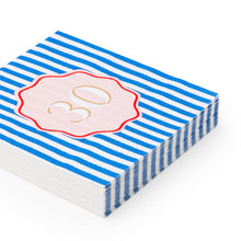Load image into Gallery viewer, Bonjour Fête - 30TH BIRTHDAY COCKTAIL NAPKINS