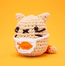 Load image into Gallery viewer, The Woobles - Nico the Cat Beginner Crochet Kit 