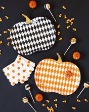 Load image into Gallery viewer, My Mind’s Eye - Pumpkin Scallop Cocktail Napkin