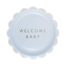 Load image into Gallery viewer, My Mind’s Eye - Welcome Baby Blue Plate