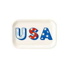 Load image into Gallery viewer, My Mind’s Eye - PLTS365G-MME - USA Shaped Paper Plate