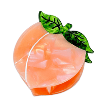 Load image into Gallery viewer, Jenny Lemons - Midi Peach Hair Claw Clip