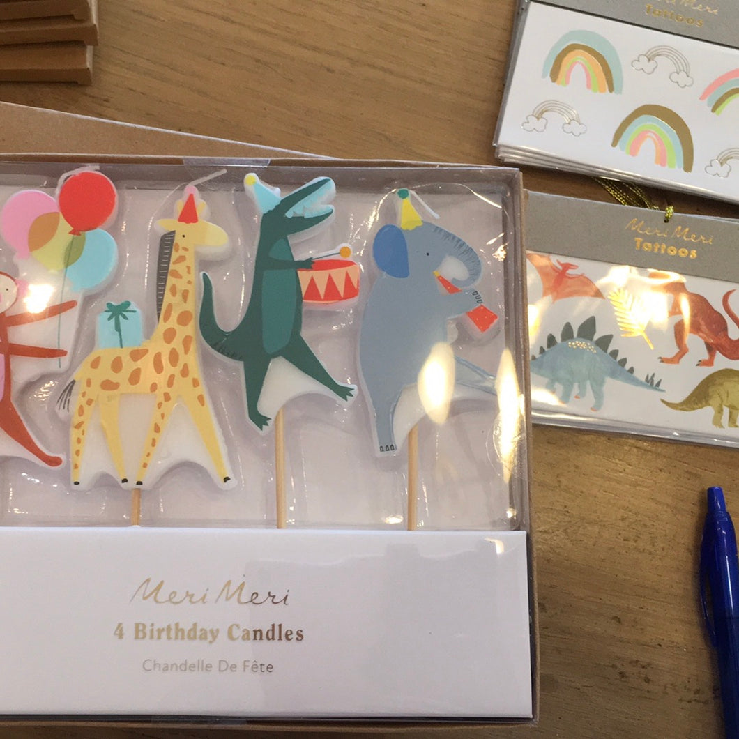 Animal Parade Candles