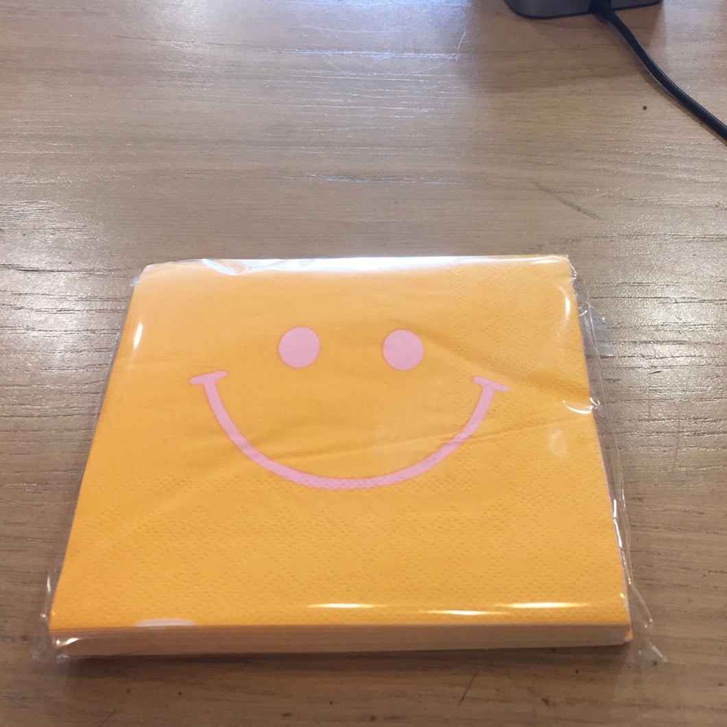 Smiley Face Napkin
