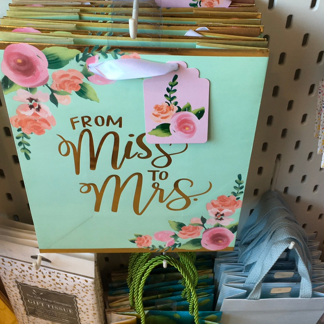 Miss to Mrs Bag