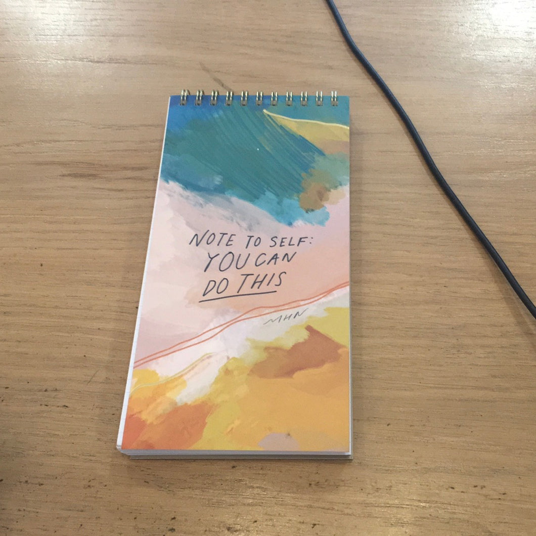 Note to self tall notepad