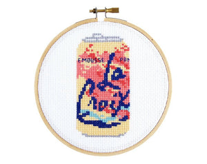 The Stranded Stitch - La Croix Cross Stitch Kit